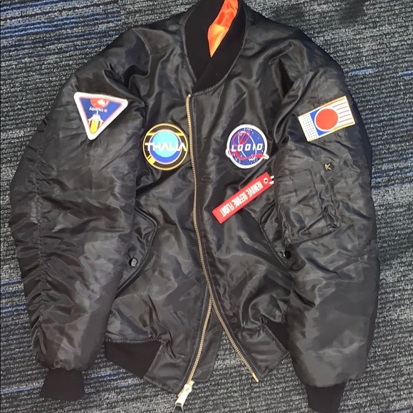 logic space patch nasa jacket